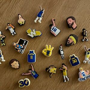 Basketball Themed Shoe Charms